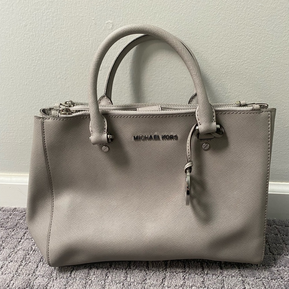 Grey Michael Kors Tote
